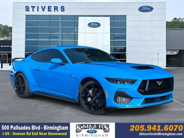 Used 2025 Blue Ford GT image 1