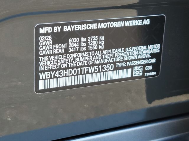 New 2026 Gray BMW xDrive40 image 36