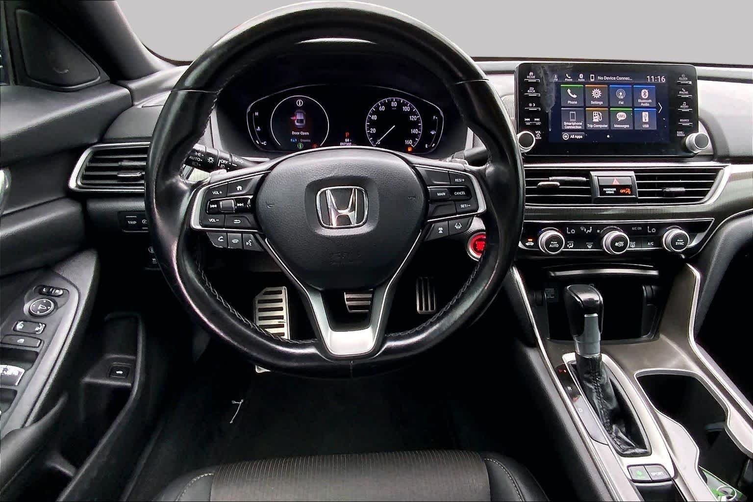 Certified Used 2020 Still Night Pearl Honda Sport image 6