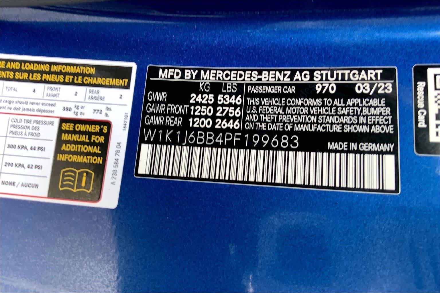 Used 2023 Starling Blue Mercedes-Benz AMG® E 53 image 33