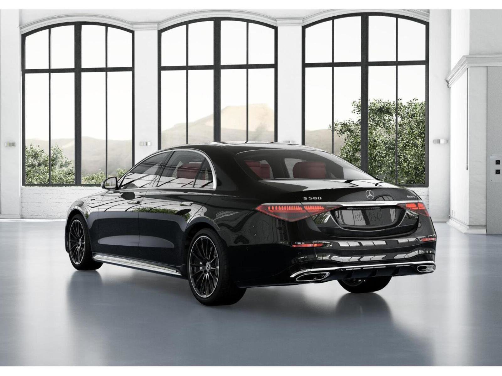 New 2026 Obsidian Black Metallic Mercedes-Benz S 580 image 28