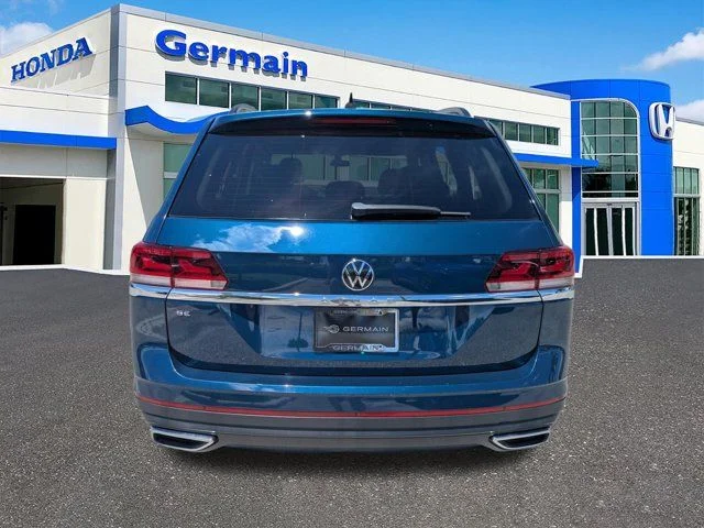Used 2021 Blue Metallic Volkswagen 2.0T SE image 6