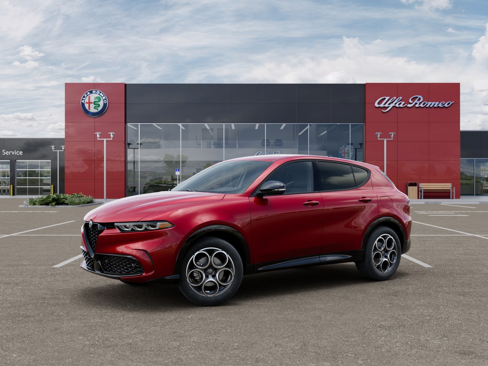 New 2025 Alfa Rosso (Red) Exterior Paint Alfa Romeo Base image 30