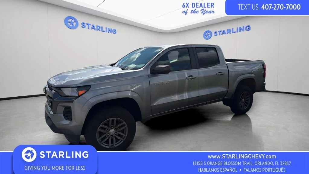 Used 2024 Sterling Gray Metallic Chevrolet LT image 1