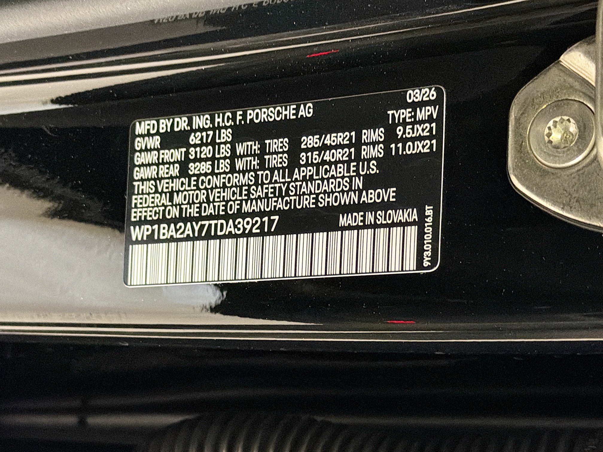 New 2026 Chromite Black Metallic Porsche  image 42