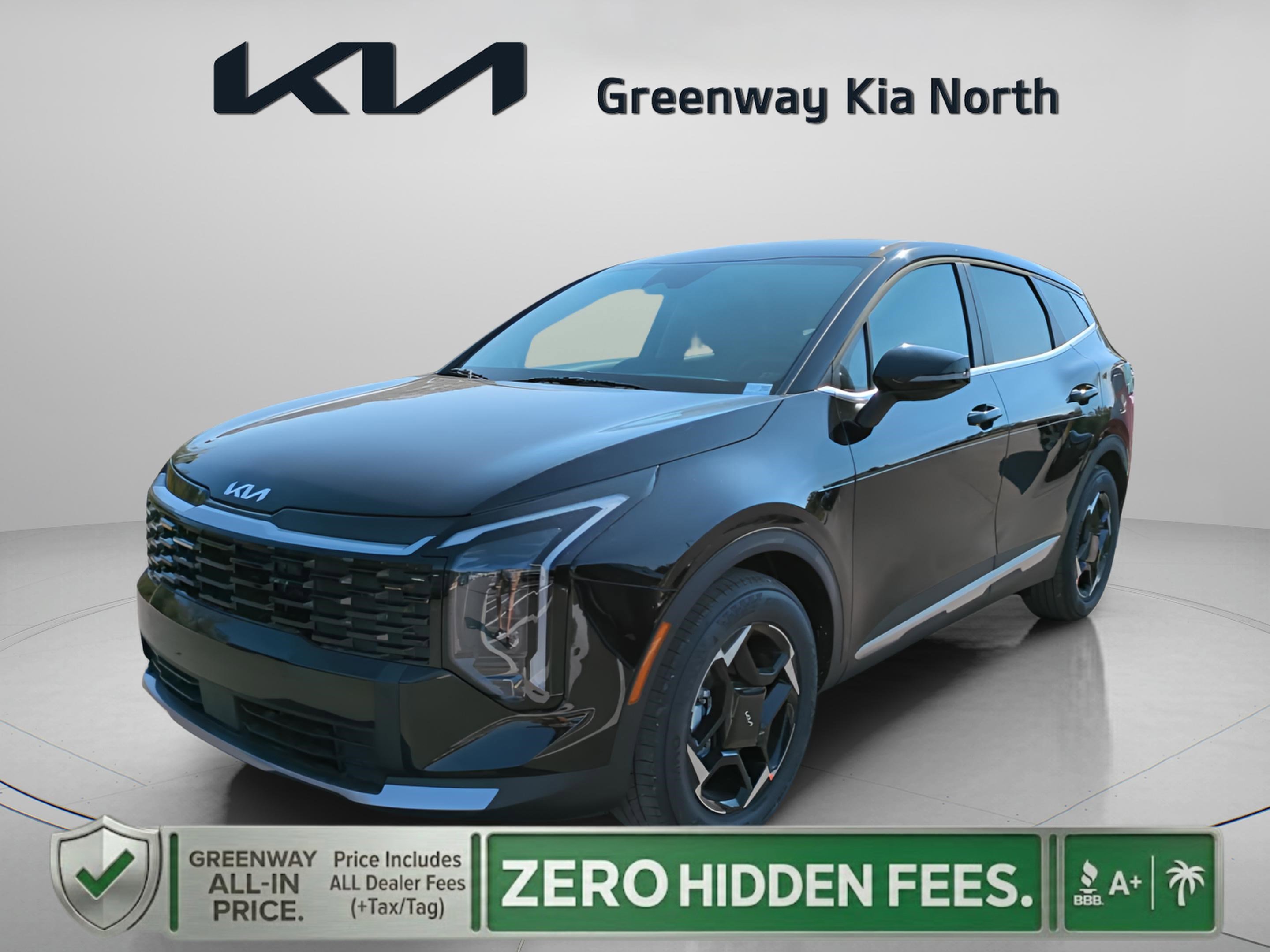 New 2026 Ebony Black Kia EX image 4