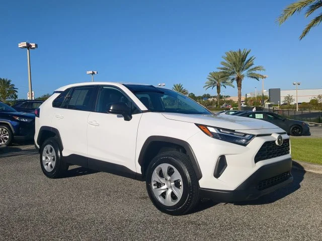 Certified Used 2024 White Toyota LE image 2