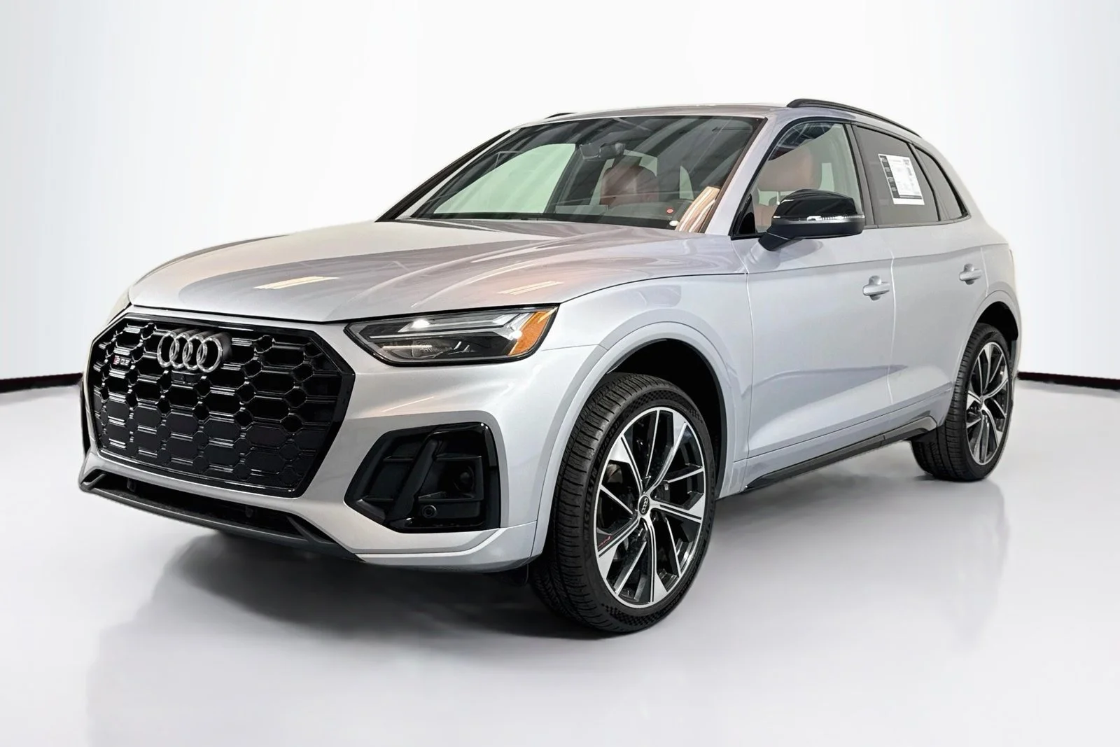 Used 2023 Red Audi Premium Plus image 1