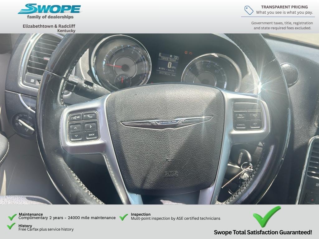 Used 2013 Billet Silver Metallic Clearcoat Chrysler Touring image 19