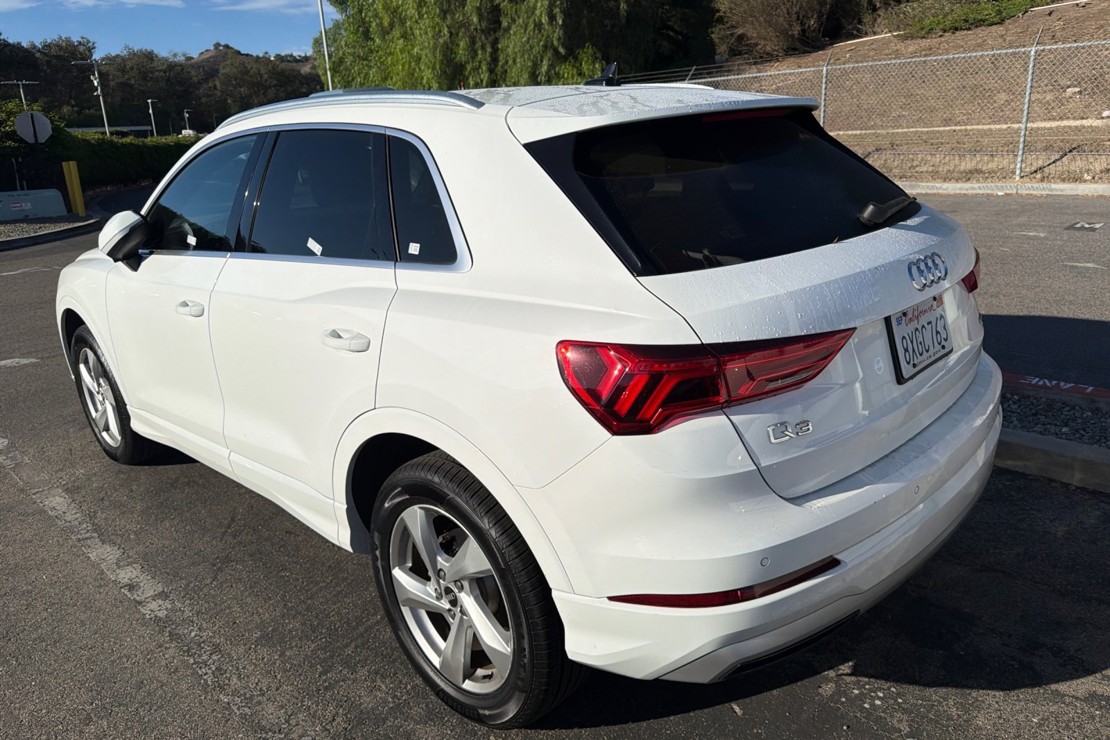Used 2021 White Audi Premium image 10