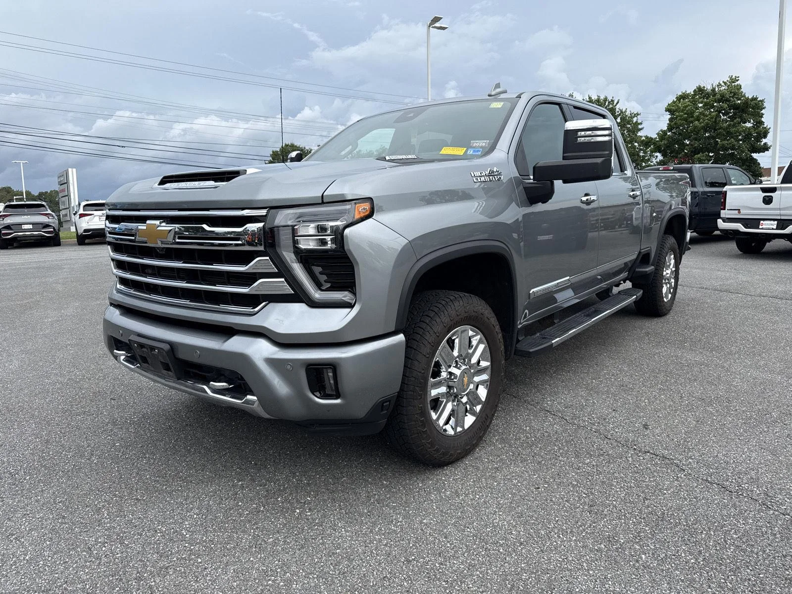 Used 2024 Sterling Gray Metallic Chevrolet High Country image 1