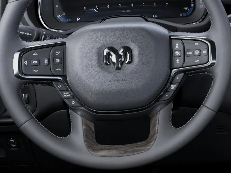 New 2027 Diamond Black Crystal Pearl-Coat Exterior Paint RAM Limited image 19