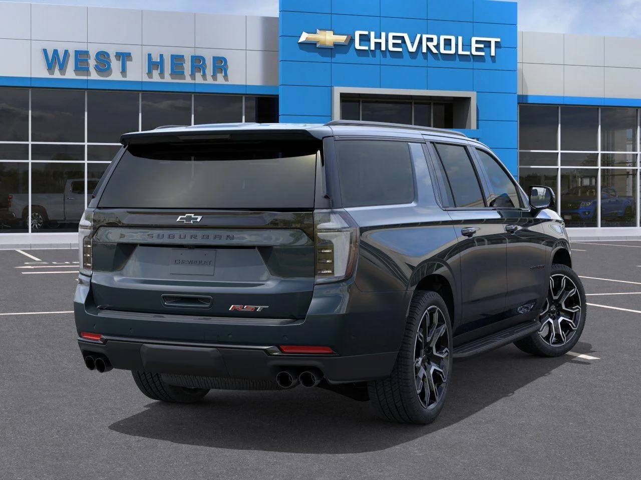 New 2026 Cypress Gray Chevrolet RST image 4