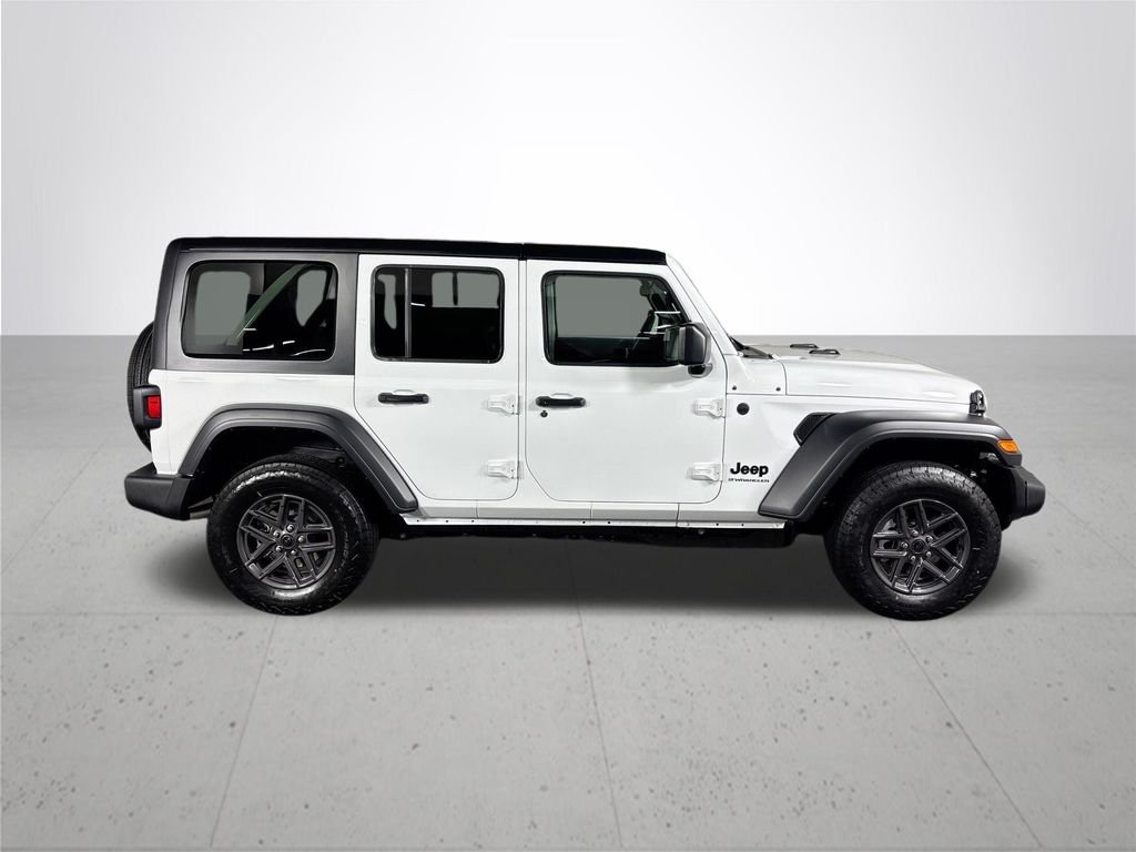 New 2026 Bright White Clear-Coat Exterior Paint Jeep Sport S image 5