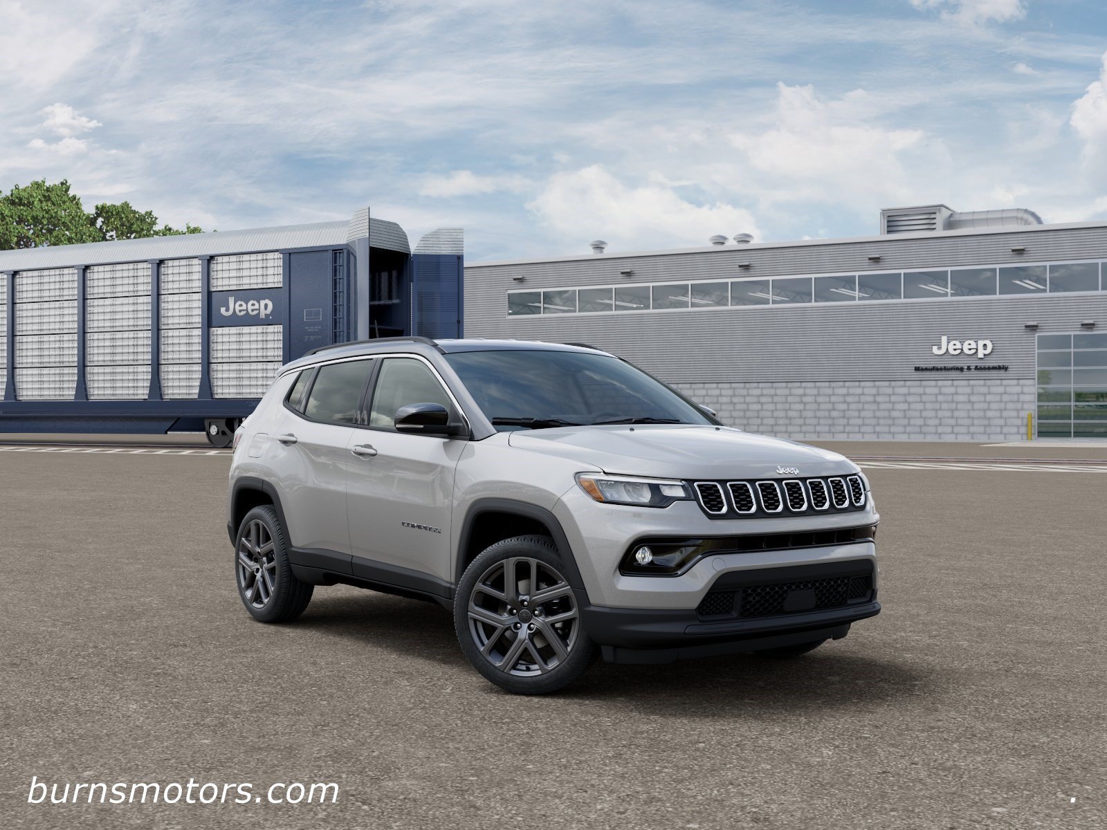 New 2026 Silver Zynith Metallic Clear-Coat Exterior Paint Jeep Limited Altitude image 5