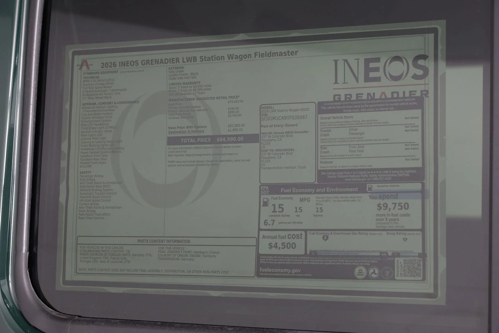 New 2026 Sela Green INEOS Fieldmaster Edition image 22