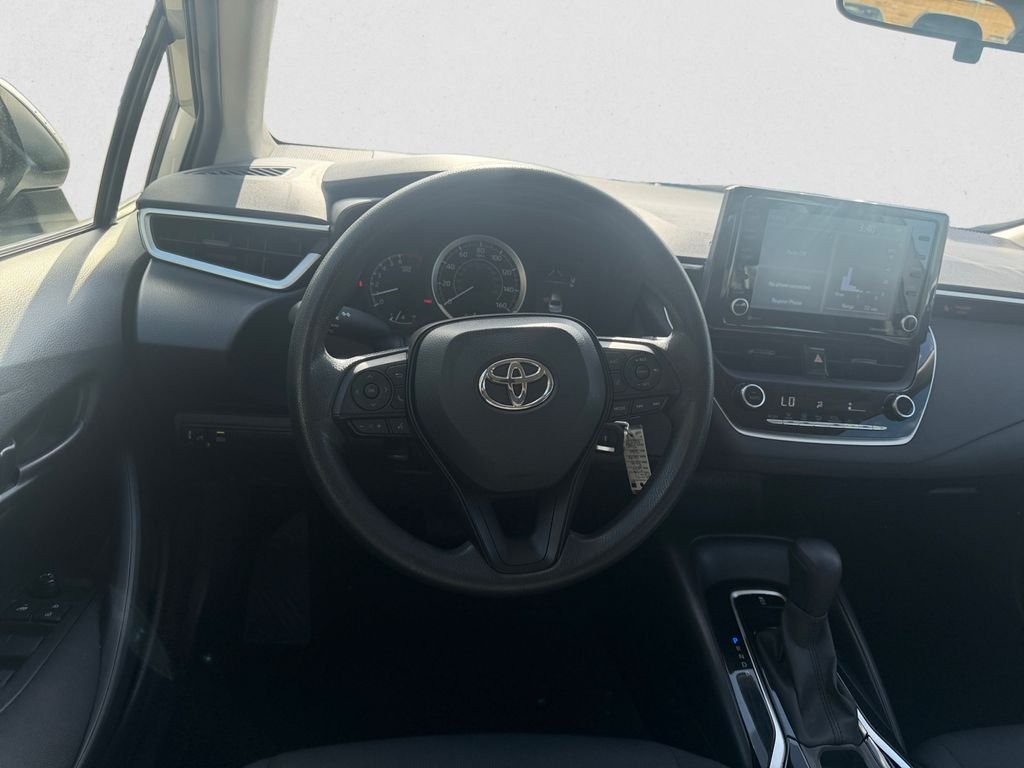 Used 2022 Classic Silver Metallic Toyota LE image 12
