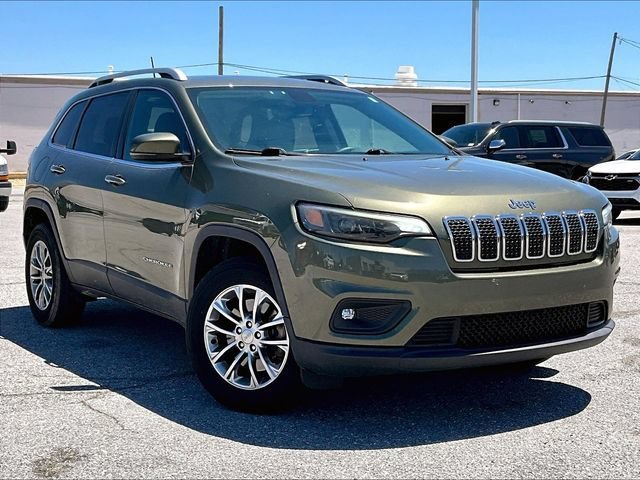 Used 2019 Olive Green Pearl Jeep Latitude Plus image 1