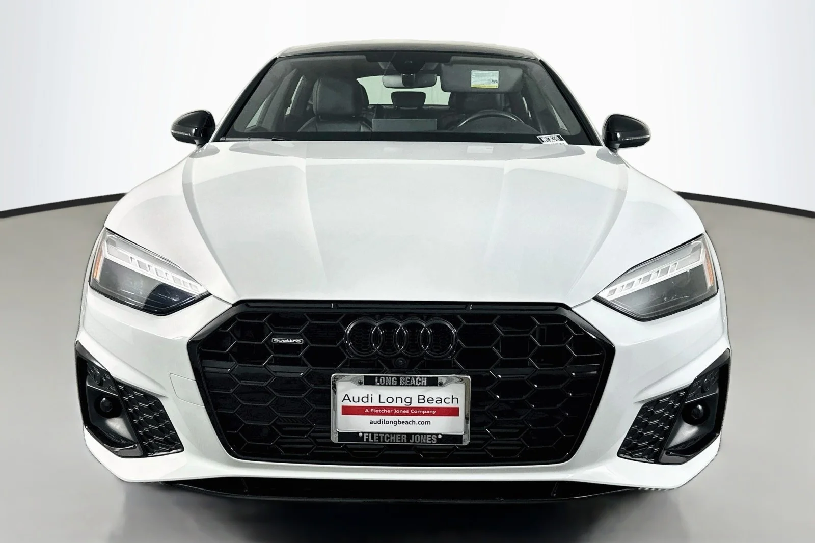 Used 2023 Glacier White Metallic Audi S line Premium Plus image 2