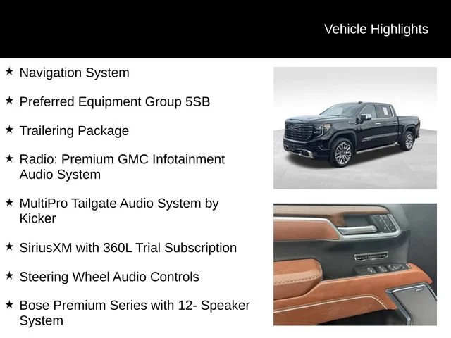 Certified Used 2026 Onyx Black GMC Denali Ultimate image 7