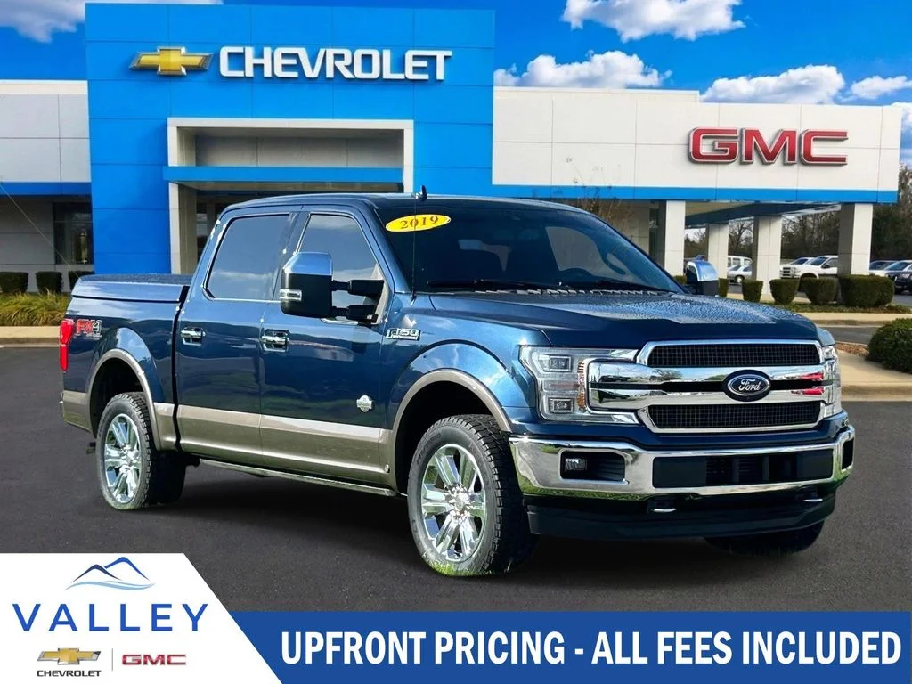 Used 2019 Blue Ford King Ranch image 1