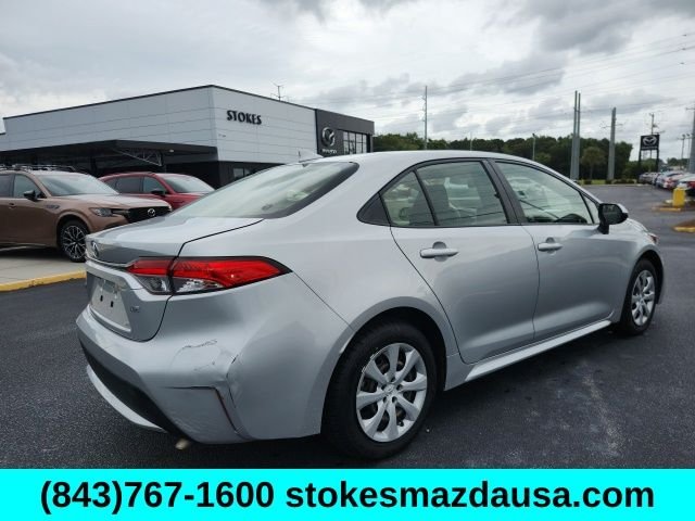 Used 2021 Silver Toyota LE image 8