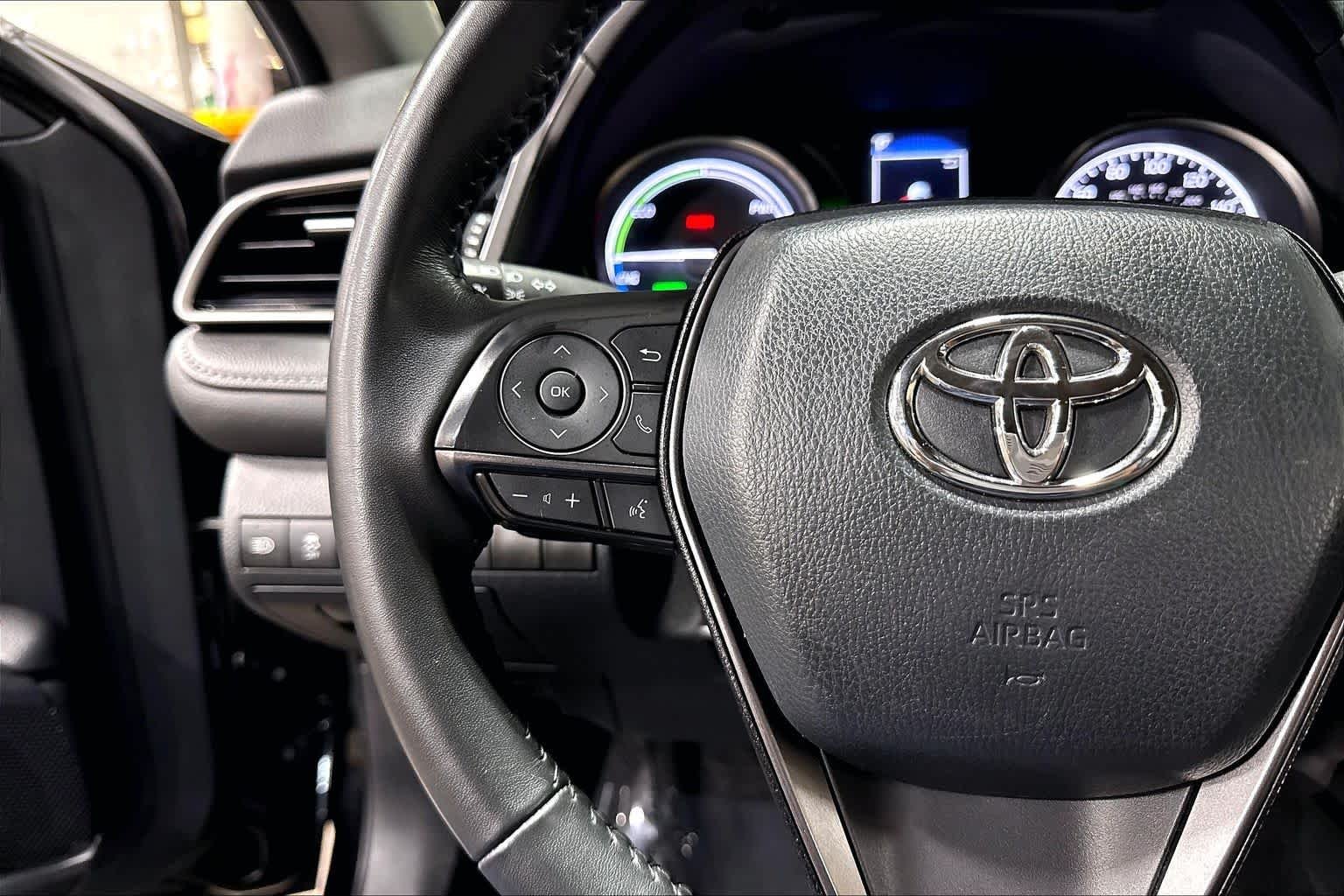 Used 2024 Midnight Black Metallic Toyota Hybrid SE Nightshade image 24