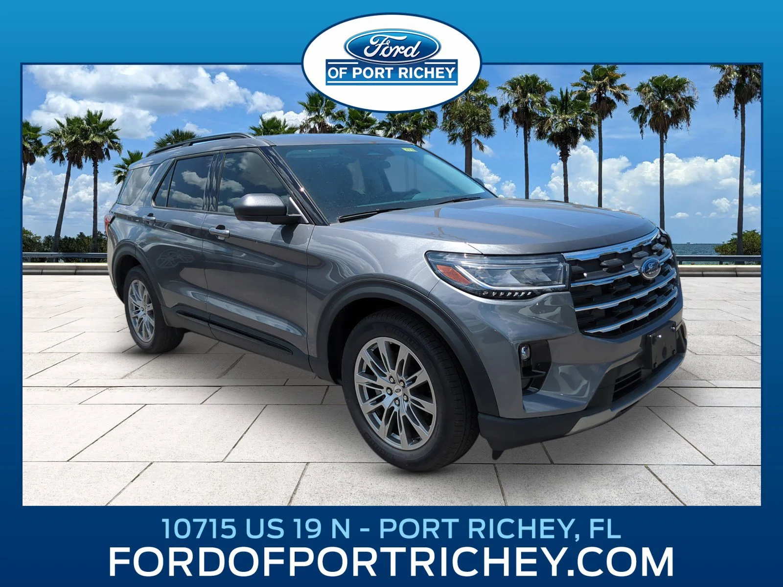 New 2026 Carbonized Gray Metallic Ford Active image 1