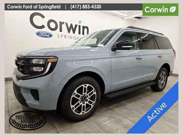 New 2026 Glacier Gray Metallic Tri-Coat Ford Active image 1