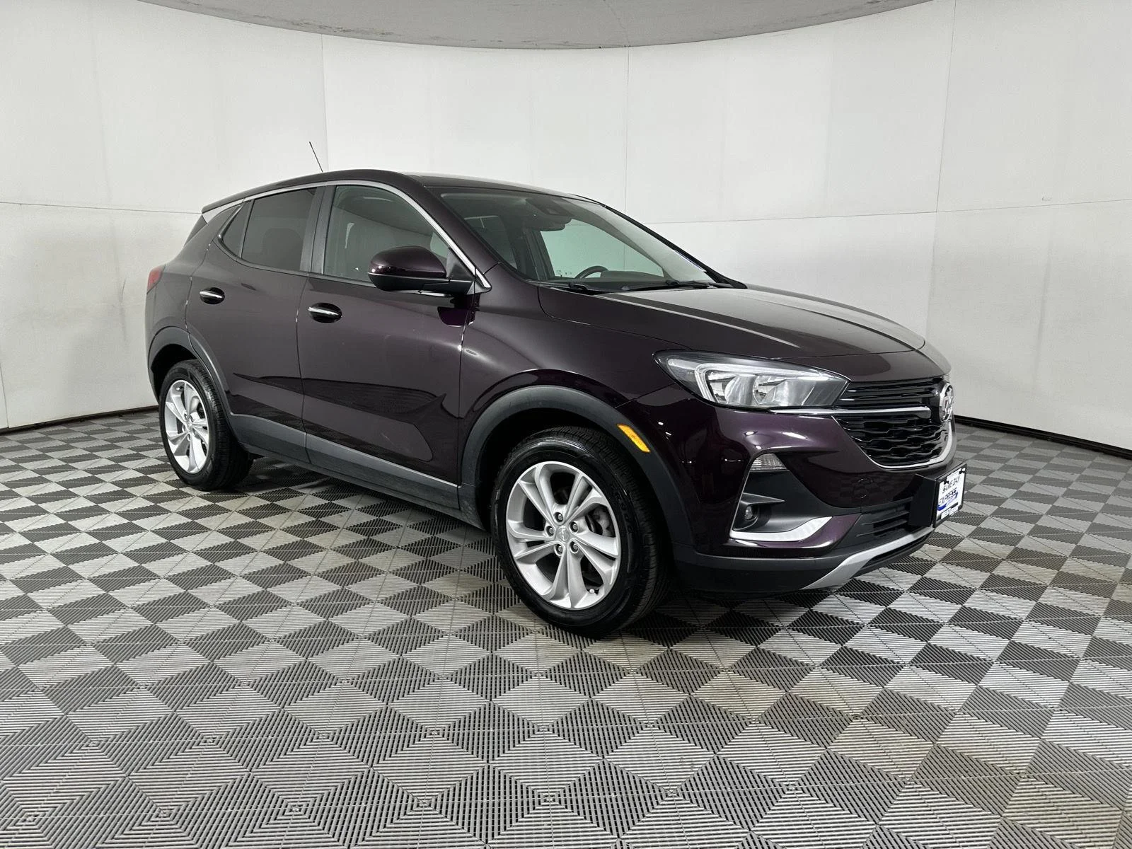 Used 2021 Black Currant Metallic Buick Preferred image 13