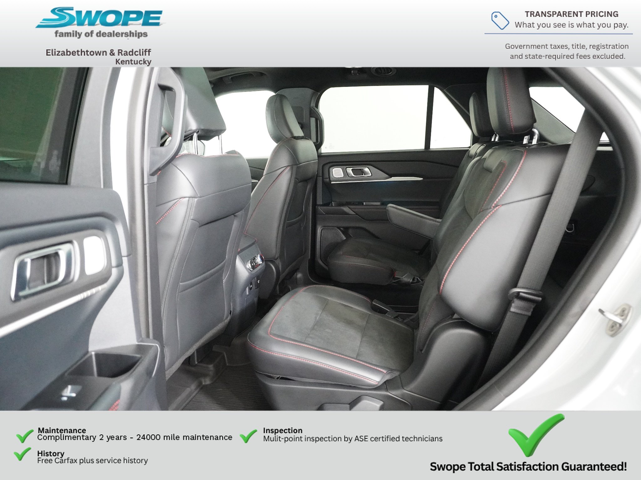 Used 2026 Space White Metallic Ford ST image 13