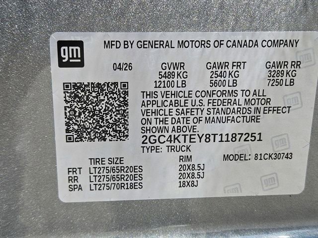 New 2026 Sterling Gray Metallic Chevrolet LT image 16