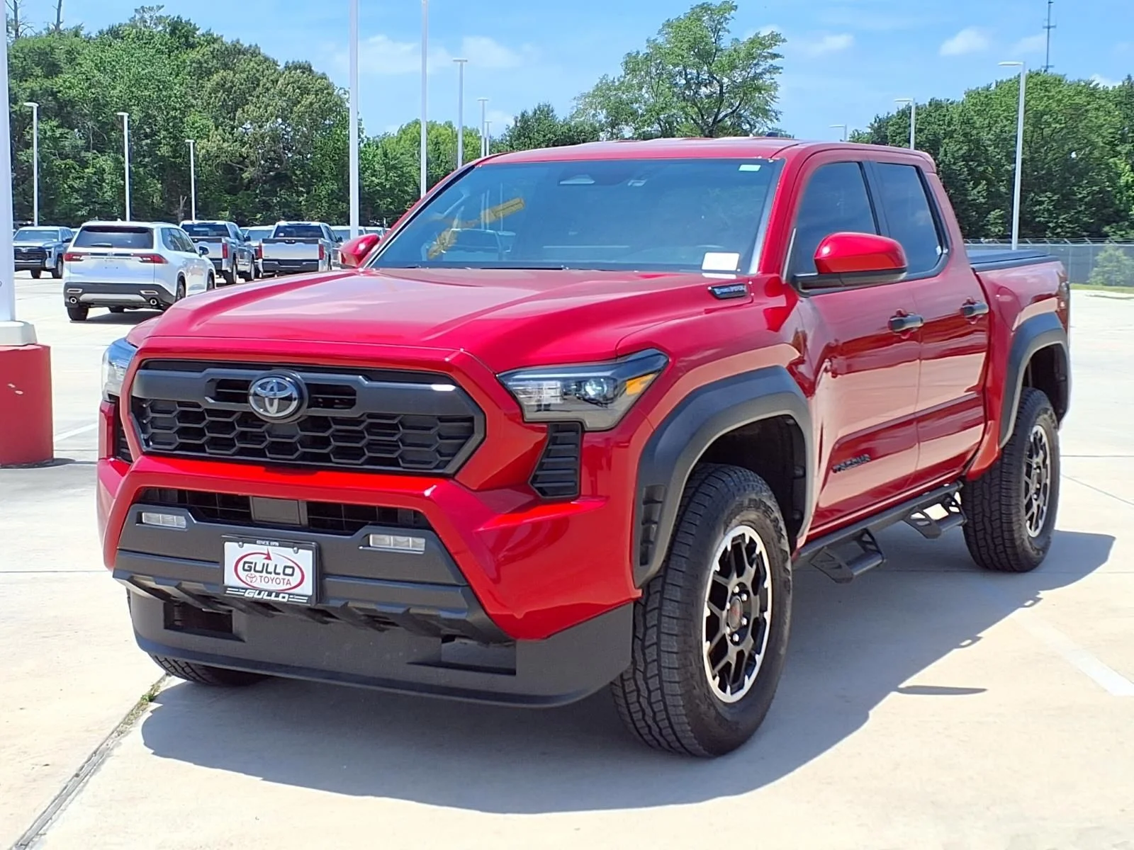 Certified Used 2025 Red Toyota TRD Off Road image 3