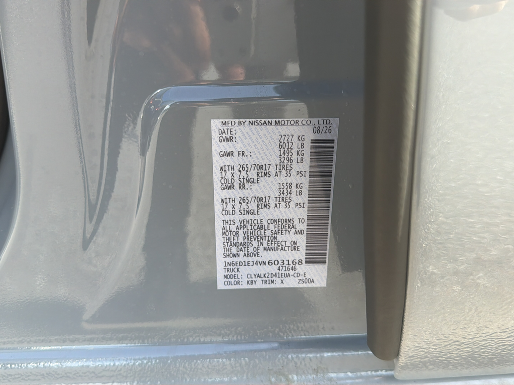 New 2027 Gray Nissan PRO-X image 48