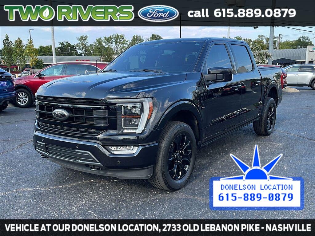 Used 2023 Agate Black Ford LARIAT image 4