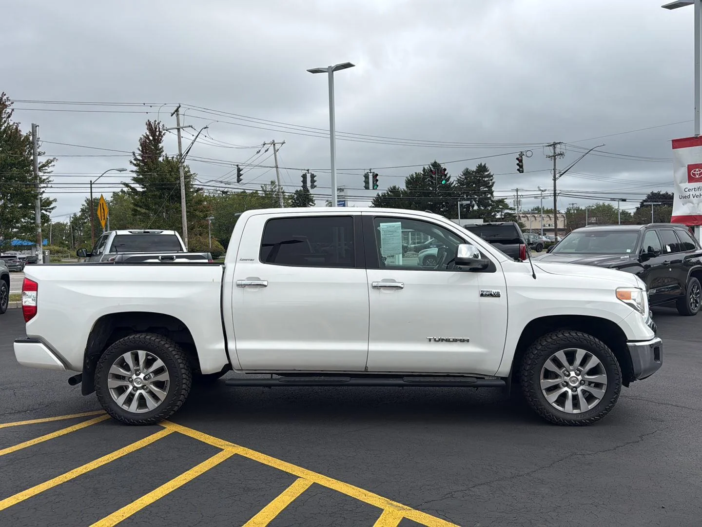 Used 2016 Super White Toyota LTD image 2
