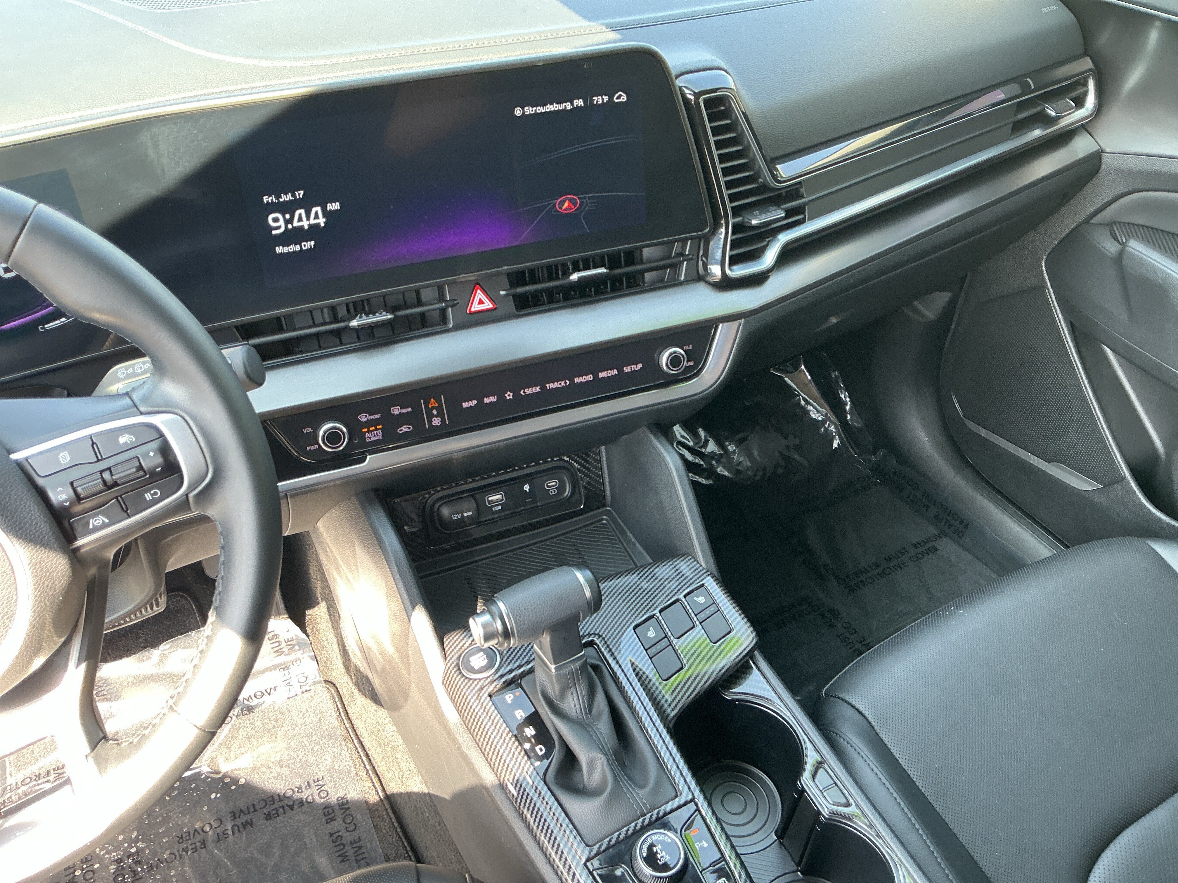 Used 2025 Sapphire Blue Kia EX image 13