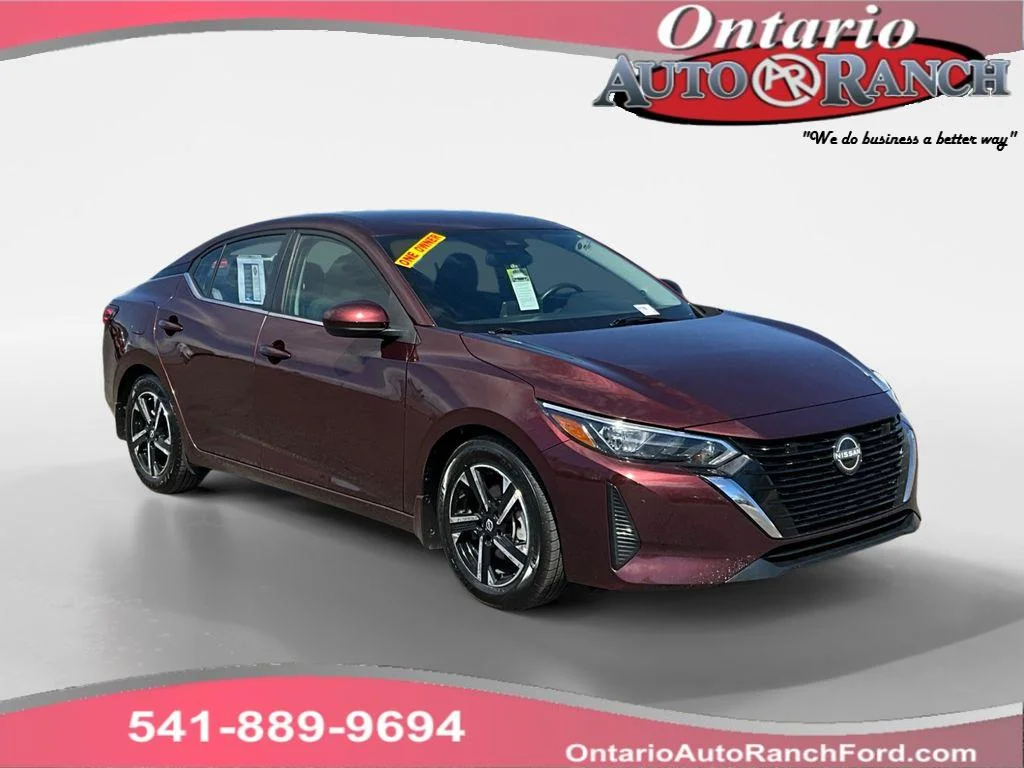 Used 2024 ROSEWOOD METALLIC Nissan SV image 1