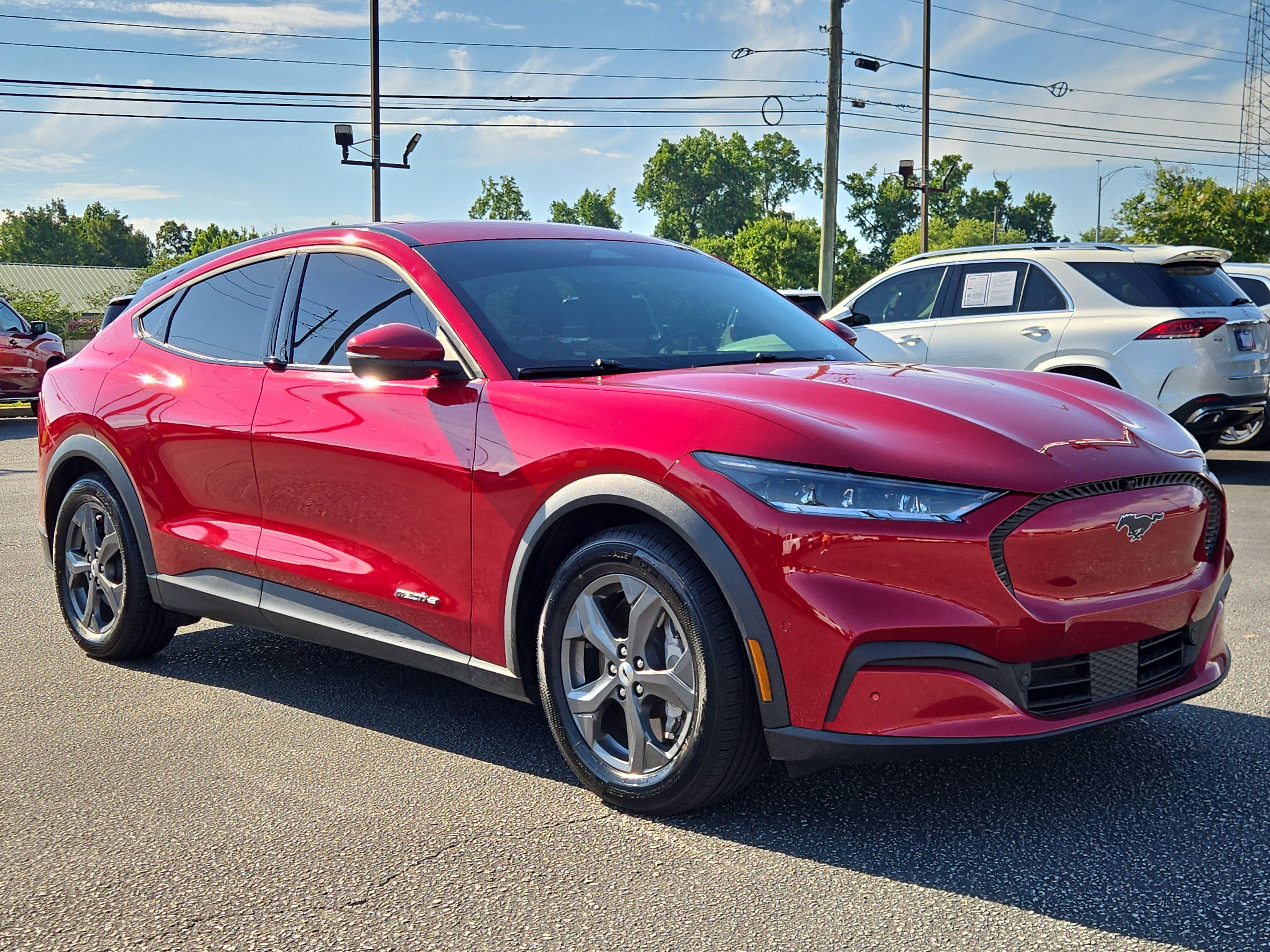 Certified Used 2022 Red Metallic Ford Select image 4