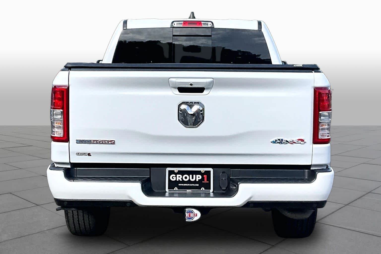 Used 2022 Bright White Clearcoat Ram Big Horn image 5