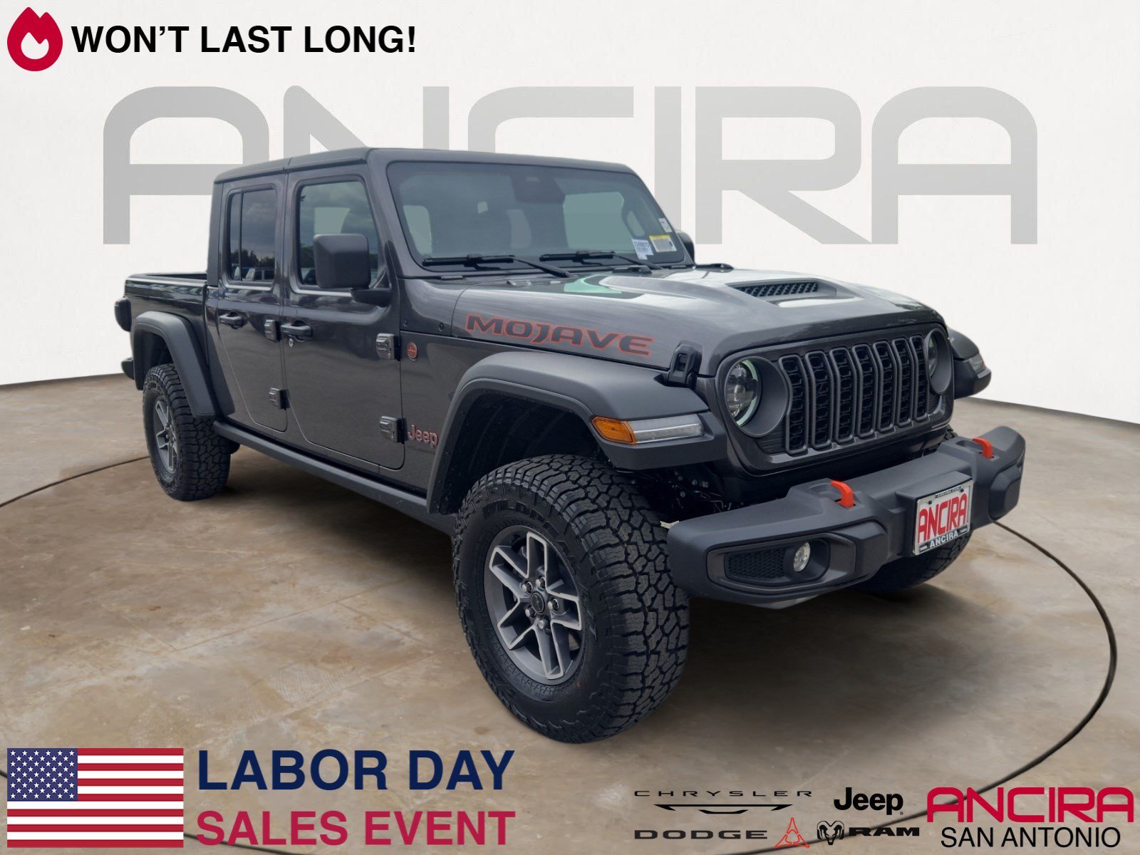 New 2026 Granite Crystal Metallic Clearcoat Jeep Mojave image 1