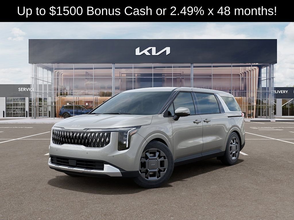 New 2026 Ivory Silver Kia EX image 1