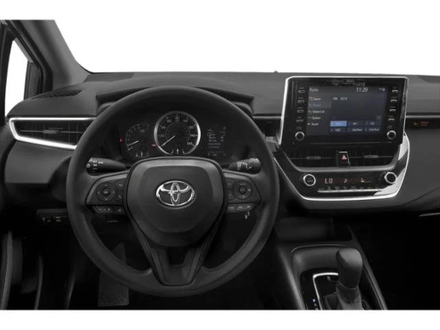 Used 2022 Classic Silver Metallic Toyota LE image 8