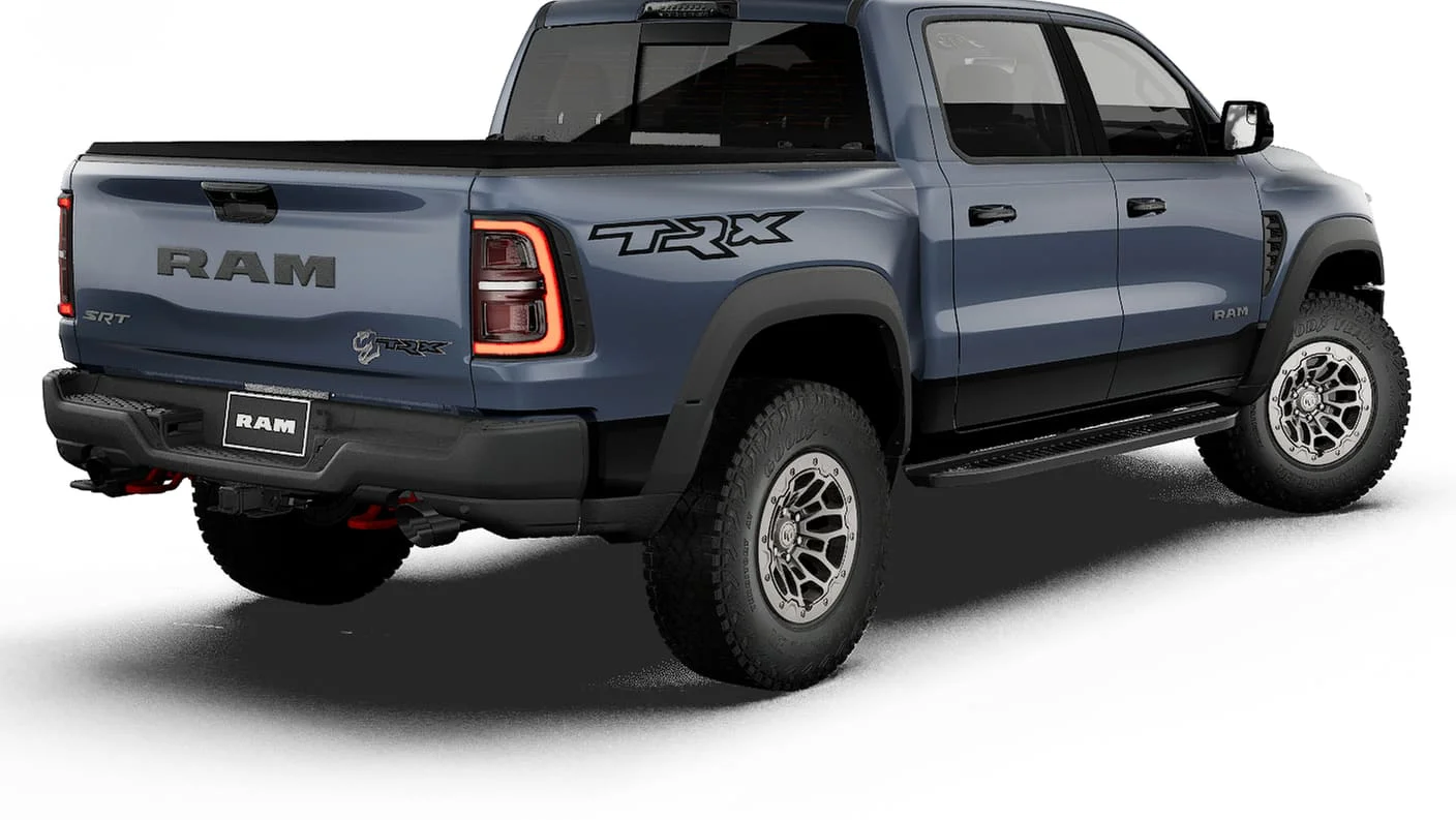 New 2027 Forged Blue Metallic Exterior Paint RAM TRX image 14