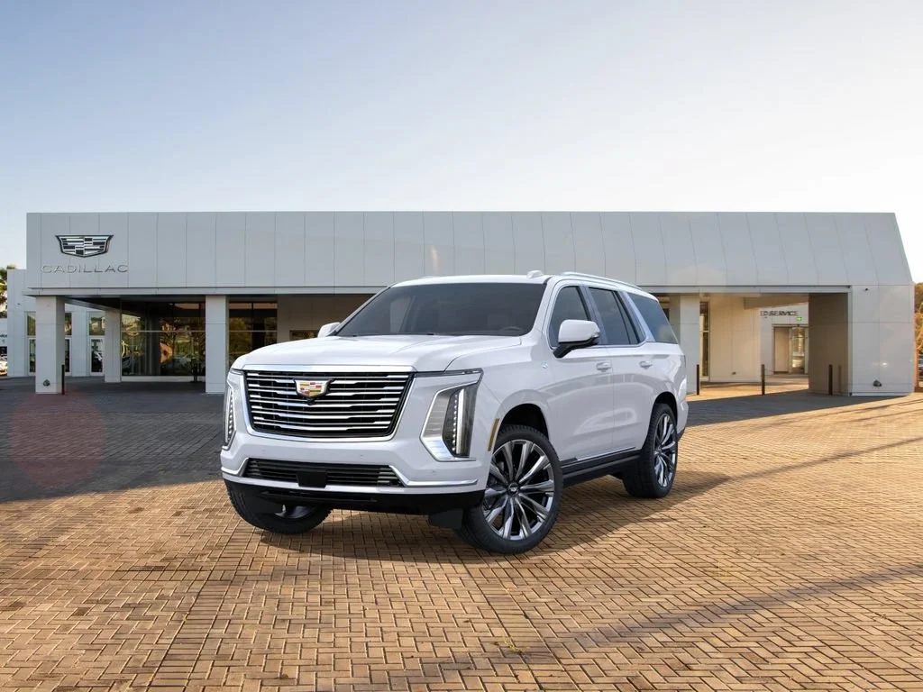 New 2026 Vibrant White Tricoat Cadillac Platinum Luxury image 8