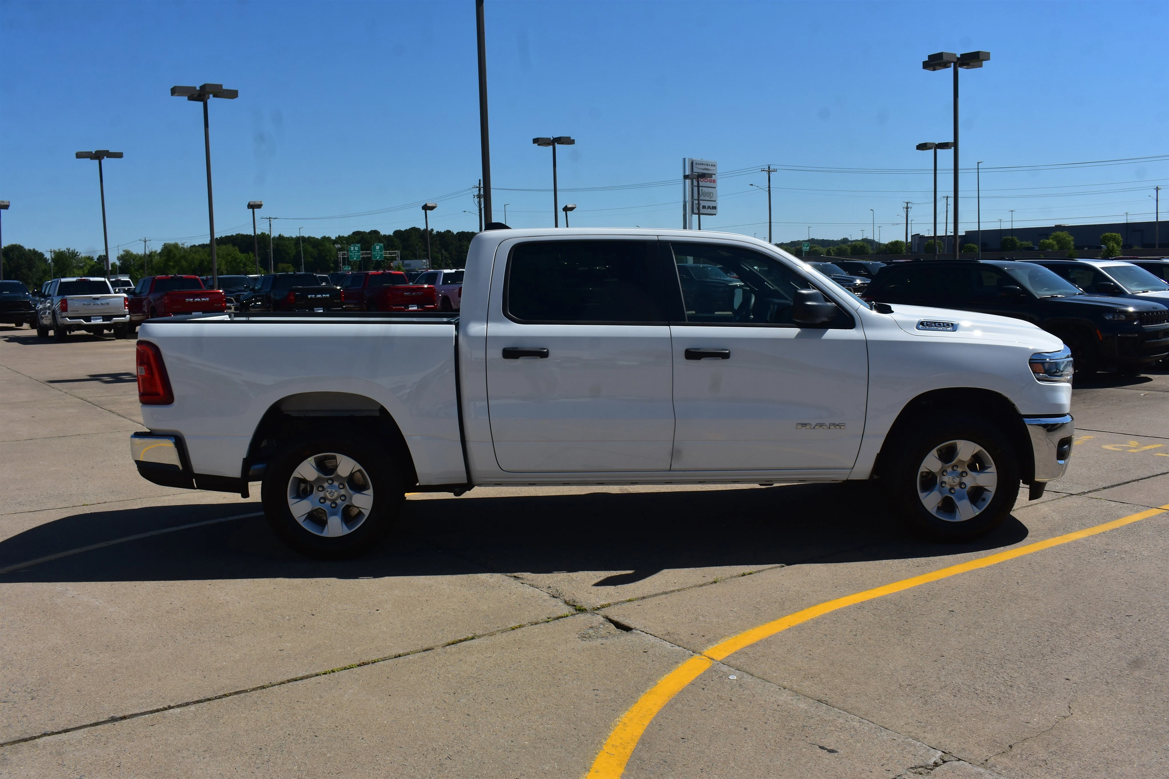 New 2026 Bright White Clearcoat Ram Tradesman image 4