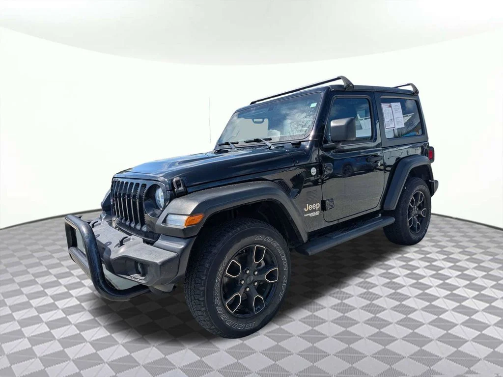 Used 2021 Black Jeep Sport S image 7