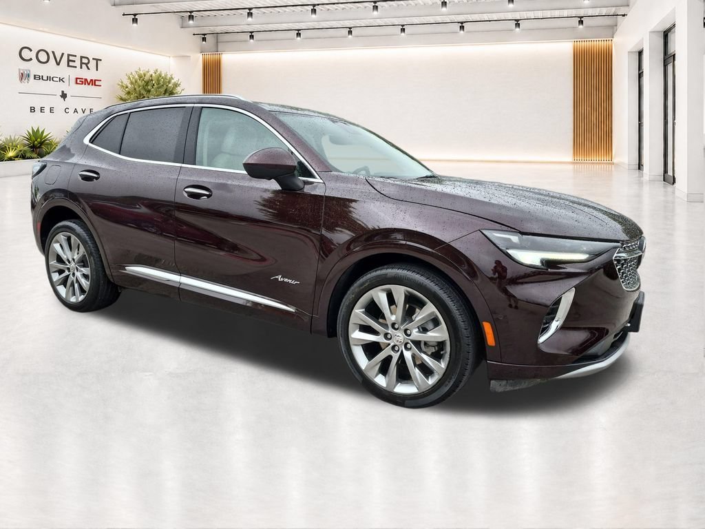 Used 2023 Rich Garnet Metallic Buick Avenir image 1