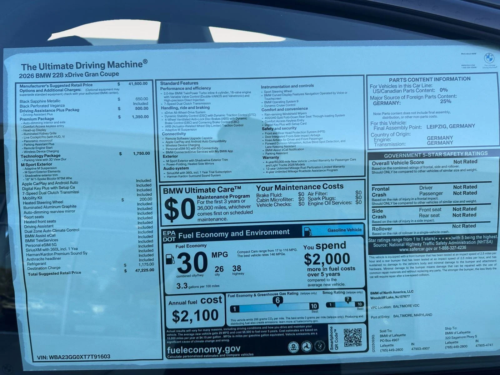 2026 BMW 2 Series 228 - Photo 16