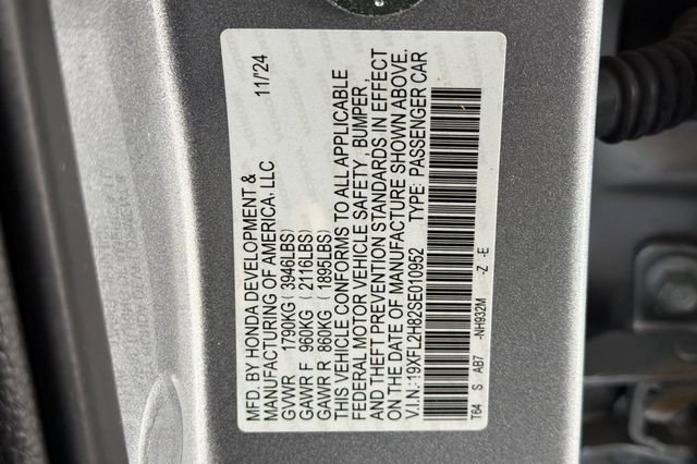 Certified Used 2025 Solar Silver Metallic Honda Sport image 37